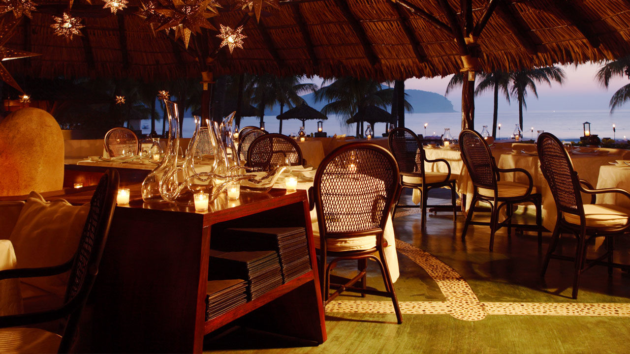 Thompson Zihuatanejo, A Beach Resort, By Hyatt Restoran fotoğraf
